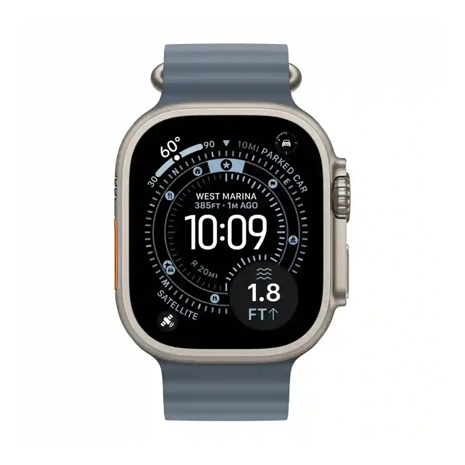 Apple Watch Series Ultra 3 49MM Silver Titanium